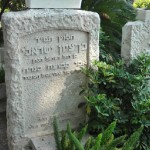 קבר בן ציון ישראלי מייסד התמרים בארץ 